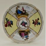 A German printed "couple plate",