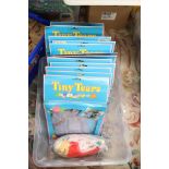 Twelve Palitoy Tiny Tears outfits, all boxed, including Snow, Rain, Sun, Clouds etc,