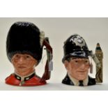 Two Royal Doulton character jugs,