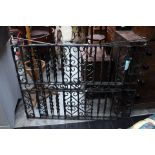 A pair of 1930's wrought iron gates.