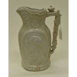 19th Century Cream Ware jug,