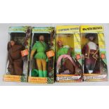 A collection of eight action figures (Figures Toy Company) Robin Hood set of four figures and four