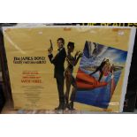 James Bond 007 'View to a Kill' original film poster,