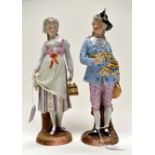 Pair of German figures