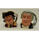 Two Royal Doulton character jugs,