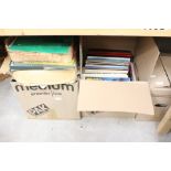 A large collection of assorted records,
