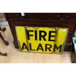 Fire alarm original sign,