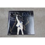 Richard Ashcroft; Natural Rebel LP, record blue vinyl ltd edition 500 only, signed, autographed,