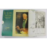 Percy Bradshaw "The Magic of Line" signed book and "The Mouse and his Master" Terence Cuneo,