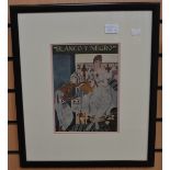 Various framed prints