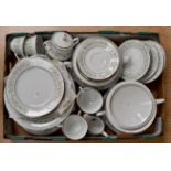 A large quantity of Noritake Savannah dinner/tea set (1 box)