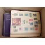 Globe Trotter stamp album, hundreds of stamps, Rapkin popular album loose leaf album,