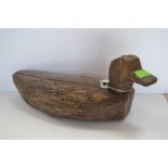 Wooden 19th Century decoy duck