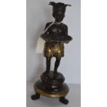 Bronze figure,