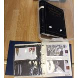 Royal Family album with coin covers and Queens Golden Jubilee with coin covers