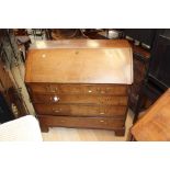 Georgian bureau and chest of drawers