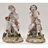 Pair of Meissen figures