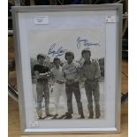 Beatles - autographed/signed photo believe to be in the hand of Neil Aspinall,