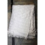 Victorian crochet bedspread,