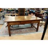 A Continental dining table,