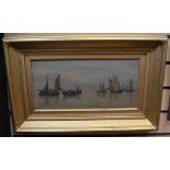 C Hemingway (British Early 20th Century). A pair of early marine scenes signed and dated 1911 L.R.