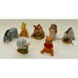 Winnie the Pooh and Friends models by Royal Doulton and Beswick