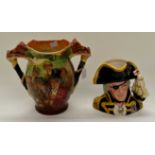 A Royal Doulton character jug of the year 1993 Vice Admiral Lord Nelson D6932,