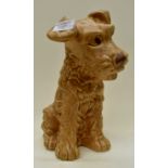 Large Sylvac brown terrier dog