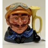 A Royal Doulton Veteran Motorist character jug,