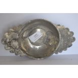 A pewter porringer from the Punta Cana wreck by 'ID' possibly John Day of London circa 3-1557,