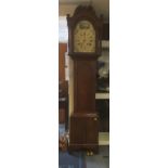 A 19th Century 8 day Black Forest eight day longcase clock,