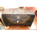 1960's small camphor chest, Chinese export,