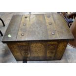 Arts & Crafts coal box,