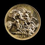 An Elizabeth II 22ct gold Sovereign,