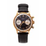 Breitling, a circa 1960's gold plated Breitling Top Time chronograph wristwatch,
