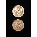 Two Sovereigns dated 1967