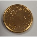 An Elizabeth II 22ct gold Sovereign, 2003,
