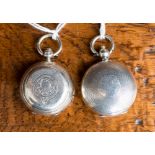 An Edwardian silver sovereign case of ovoid form with engine turned decoration,