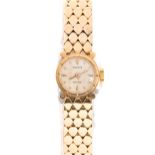 Rolex, a circa 1960's lady's 18ct gold Rolex Precision bracelet wristwatch, 1.