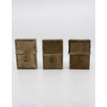Three packs of nineteenth century French Jeu de cartes historiques, French monarchy, Romans, Roman
