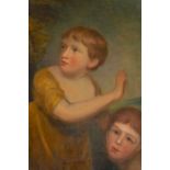 English School, circa 1830, portrait, Phillippa Charlotte and German Pole, oil on canvas, 65cm by