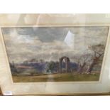 Frank Gresley (British, 1855-1936), Dale Abbey, signed lower left, titled verso, watercolour, 22cm