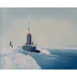 William Calladine (British, 20th Century), 'Polar Rendezvous', signed and dated 88 l.r., , oil on