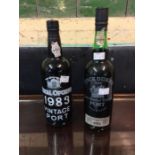 Royal Oporto 1983 Vintage Port and a bottle of Cockburns LBP (2)