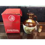 Rutherfords 12 year old Scotch whisky, jug decanter 1970's, original box