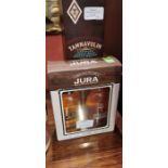 A Tamnavulin single malt, and a 2 tater bottle gift set Jura Malt Whisky (2)