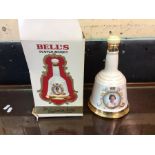 One Bells whisky Commemorating 60th birthday of Queen Elizabeth II, in original box, 75cl