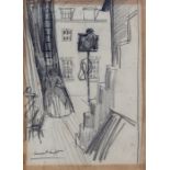 Dame Laura Knight R.A. R.W.S. (British, 1877-1970), Theatre Scene, signed l.l., pencil, 36 by