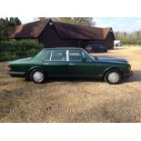 A 1990 right hand drive Bentley Turbo R 6.7 litre automatic., 57000 miles showing with service