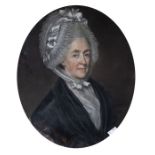 Lewis Vaslet (British, 1742 - 1808), portrait - 'Our Great Grandmother 1783, born 1724, departed